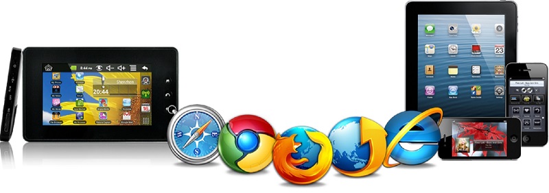 So, to be compatible with all browsers is not an easy task for a website.