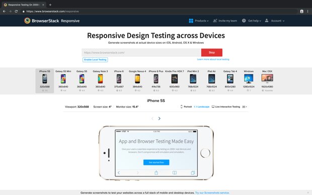  check responsive design